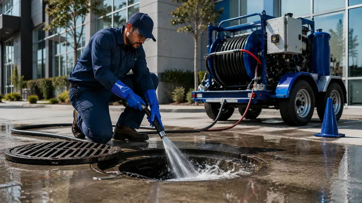 Commercial Hydro Jet Drain Cleaning in La Canada Flintridge