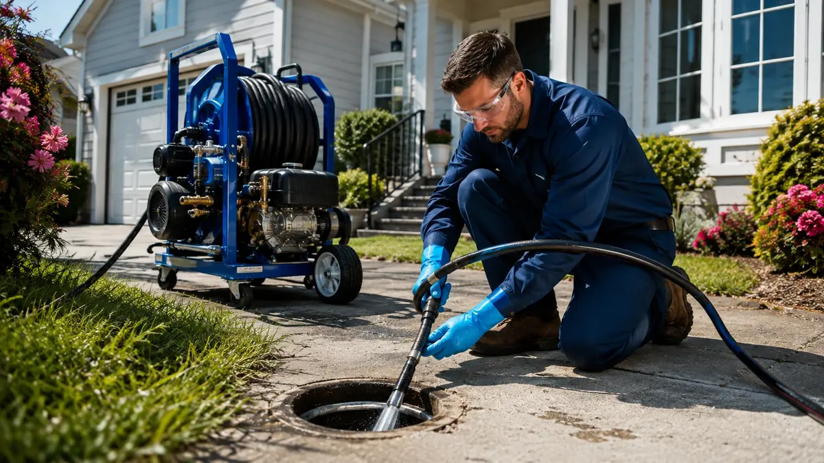 Residential Hydro Jet Drain Cleaning in La Canada Flintridge